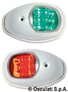 Evoled navigation lights white ABS left + right (Blister)