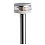 Light pole w/Evoled 360° led light white 100 cm