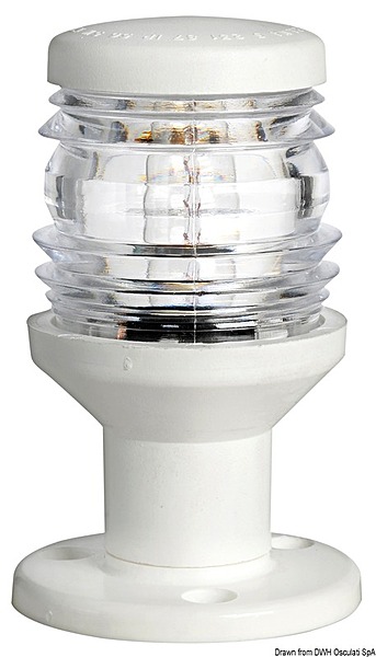 Utility 88 white/360� mooring navigation light