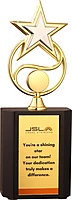 JSL STATUES  TROPHY