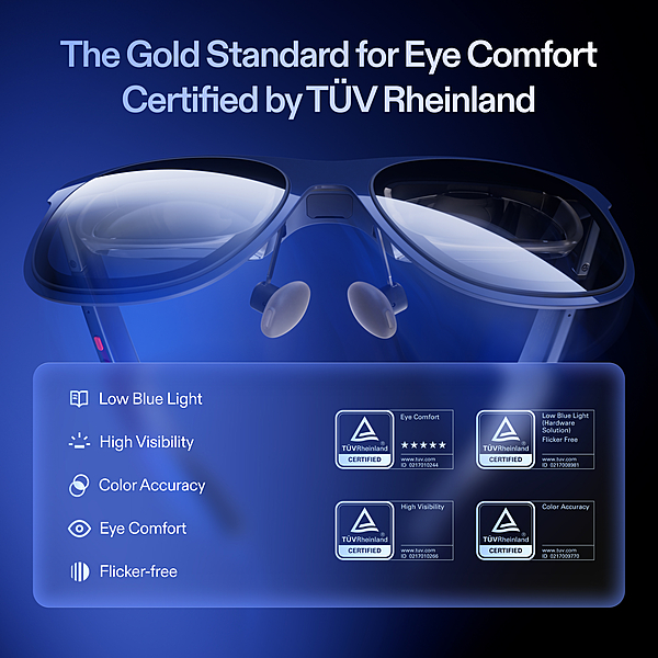 XREAL 1S AR Glasses + XREAL Eye Micro Camera Add-On - BUNDLE DEAL