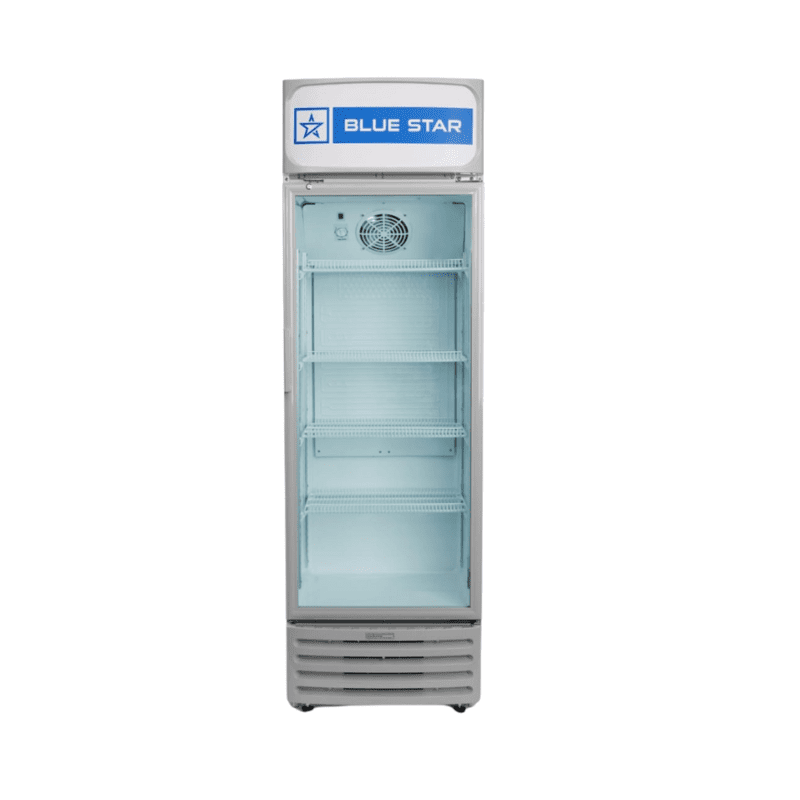 Blue Star VC190A visi cooler with a 165-liter capacity.