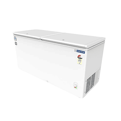 Close-up of Temperature Control Panel on Blue Star CF3-400MEW Deep Freezer