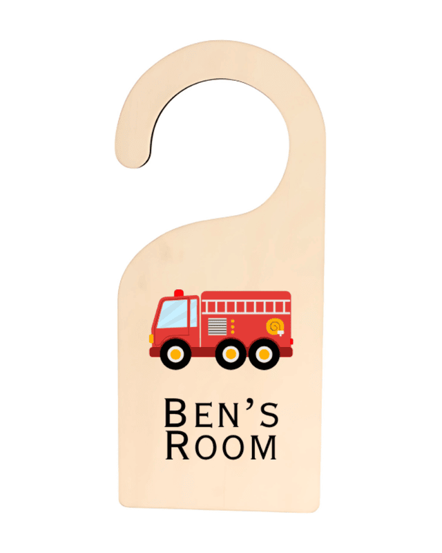 Personalized Bedroom Door Hanger