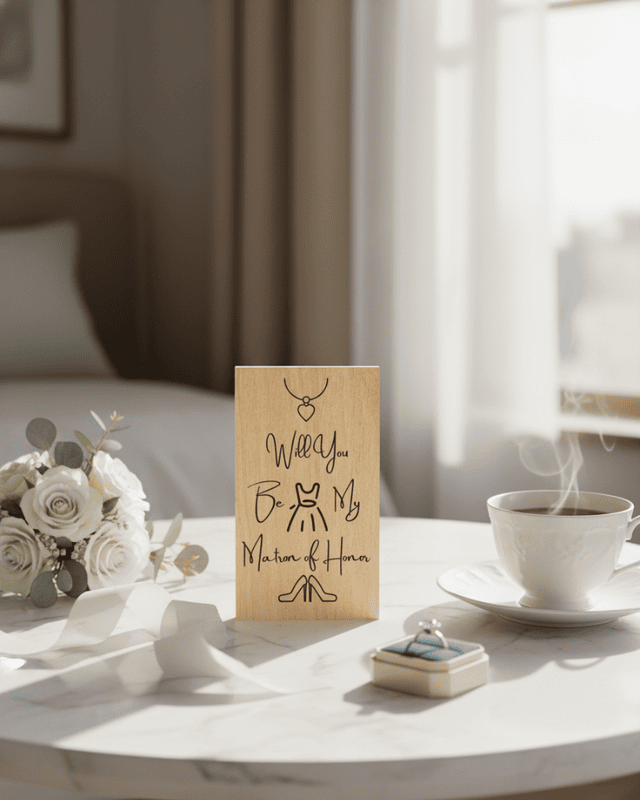 Bride's Side Proposal Cards