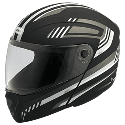 STUDDS NINJA ELITE SUPER D1 MATT BLACK N4 GREY C/V (L)