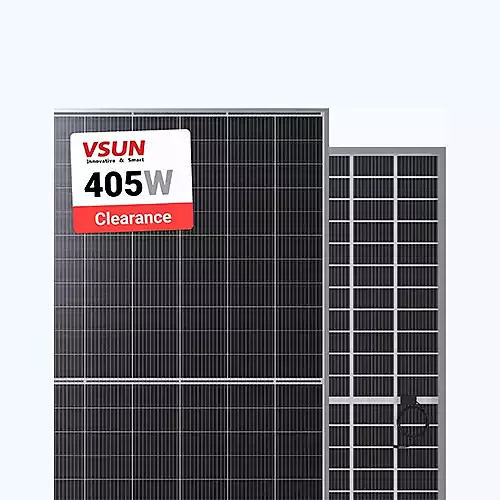 VSUN 405W 108 Mono Cells Bifacial Solar Panel | VSUN 405-132BMH