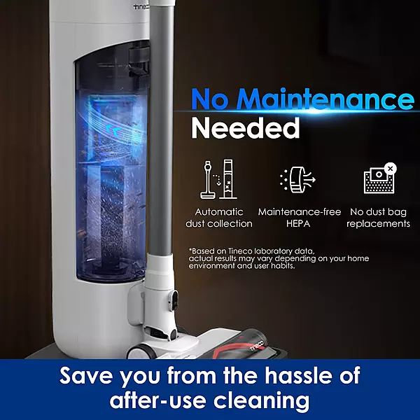 Tineco PURE ONE STATION 5 - Cordless Vacuum & Handvac Stick, 60 Min, 160W