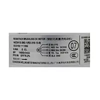 Motor Evaporador Para Minisplit Mirage 1 Ton 220V, Modelo: WZDK-13-38G-1( RD-310-13-8) - 11002015A01199