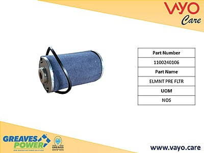 ELMNT PRE FLTR - 1100240106 - GREAVES