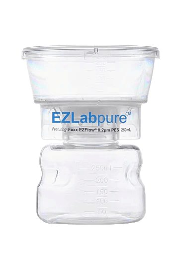 EZLabpure™ Bottle Top Vacuum Filter 0.2 µm 250 mL 12/CS