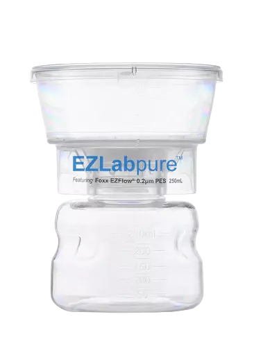 EZLabpure™ Bottle Top Vacuum Filter 0.2 µm 250 mL 12/CS