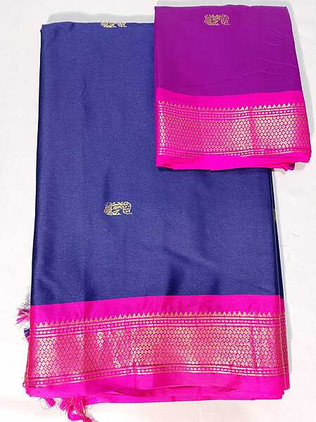 J471: Ready To Ship Beautiful Paithani Saree With Unstitched Blouse
