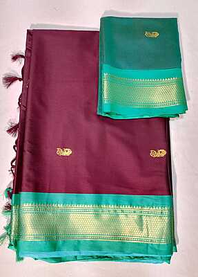 J470: Ready To Ship Beautiful Paithani Saree With Unstitched Blouse