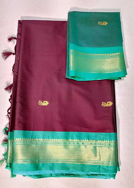 J470: Ready To Ship Beautiful Paithani Saree With Unstitched Blouse