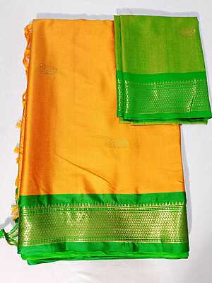 J469: Ready To Ship Beautiful Paithani Saree With Unstitched Blouse
