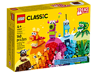 LEGO Classic Creative Monsters 11017 Building Toy Set (140 Pcs)