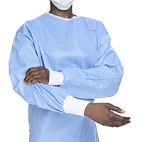 McKesson Sterile AAMI Level 3 Surgical Gown with Towel, Blue