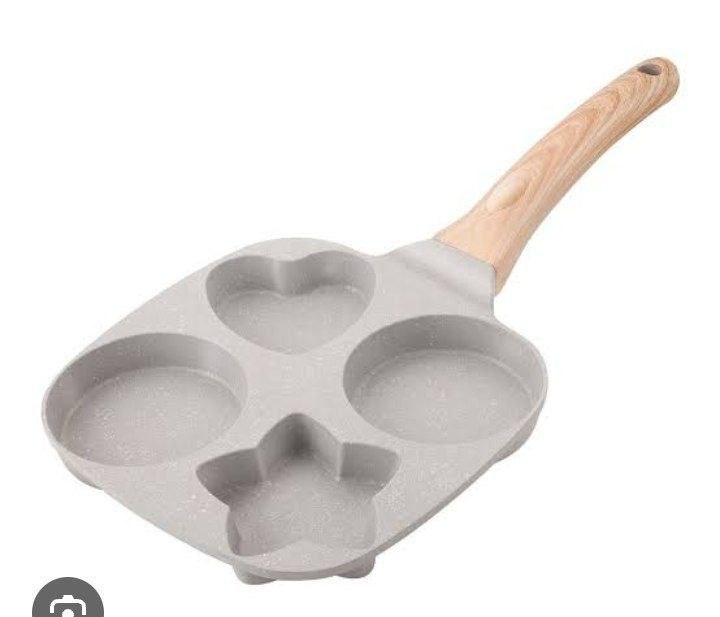 High Quality 4 Faces Characters Non Stick Omelets Pan masa pan fry pan