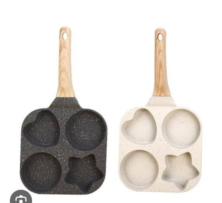 High Quality 4 Faces Characters Non Stick Omelets Pan masa pan fry pan