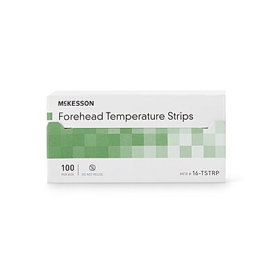 McKesson Single-Patient Skin Thermometer – 94°–104°F Range, Line Indicator Display