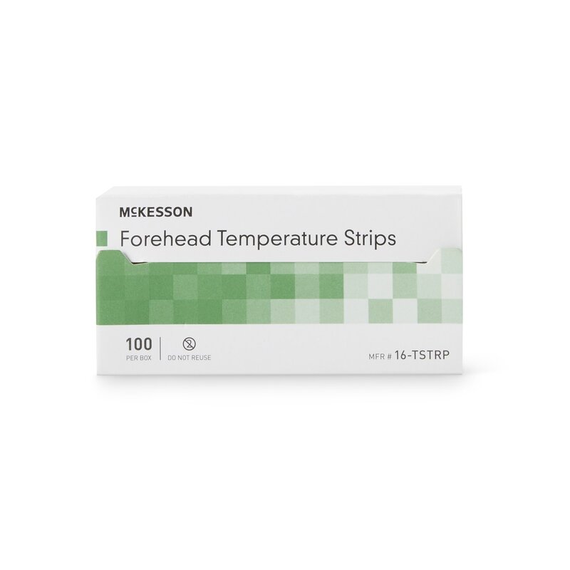 McKesson Single-Patient Skin Thermometer – 94°–104°F Range, Line Indicator Display
