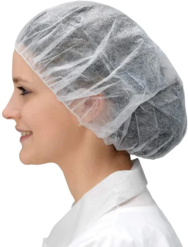 Keystone Safety - Polypropylene Bouffant Caps, 100% Latex Free, 100 Bags, 10/Case