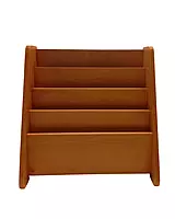 Beech Wood Bookshelf Display - 4 tier
