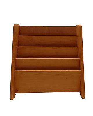 Beech Wood Bookshelf Display - 4 tier