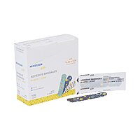McKesson Kids Plastic Adhesive Strip Bandage 3/4" x 3" Assorted Prints Sterile (BX/100EA)