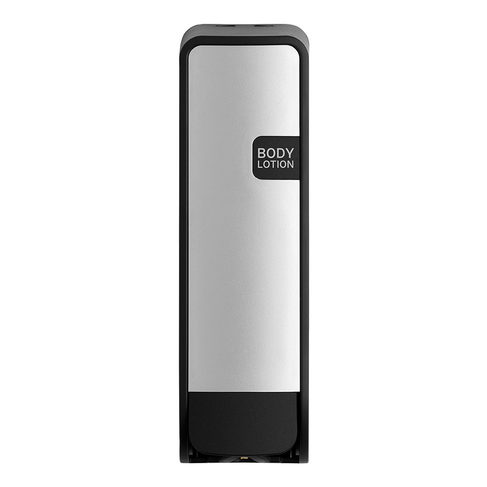 Quartz Single Dispenser Black/Silver