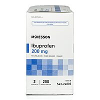 McKesson Ibuprofen 200 mg Unit Dose Tablets, 200 Packs/Box
