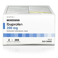 McKesson Ibuprofen 200 mg Unit Dose Tablets, 200 Packs/Box