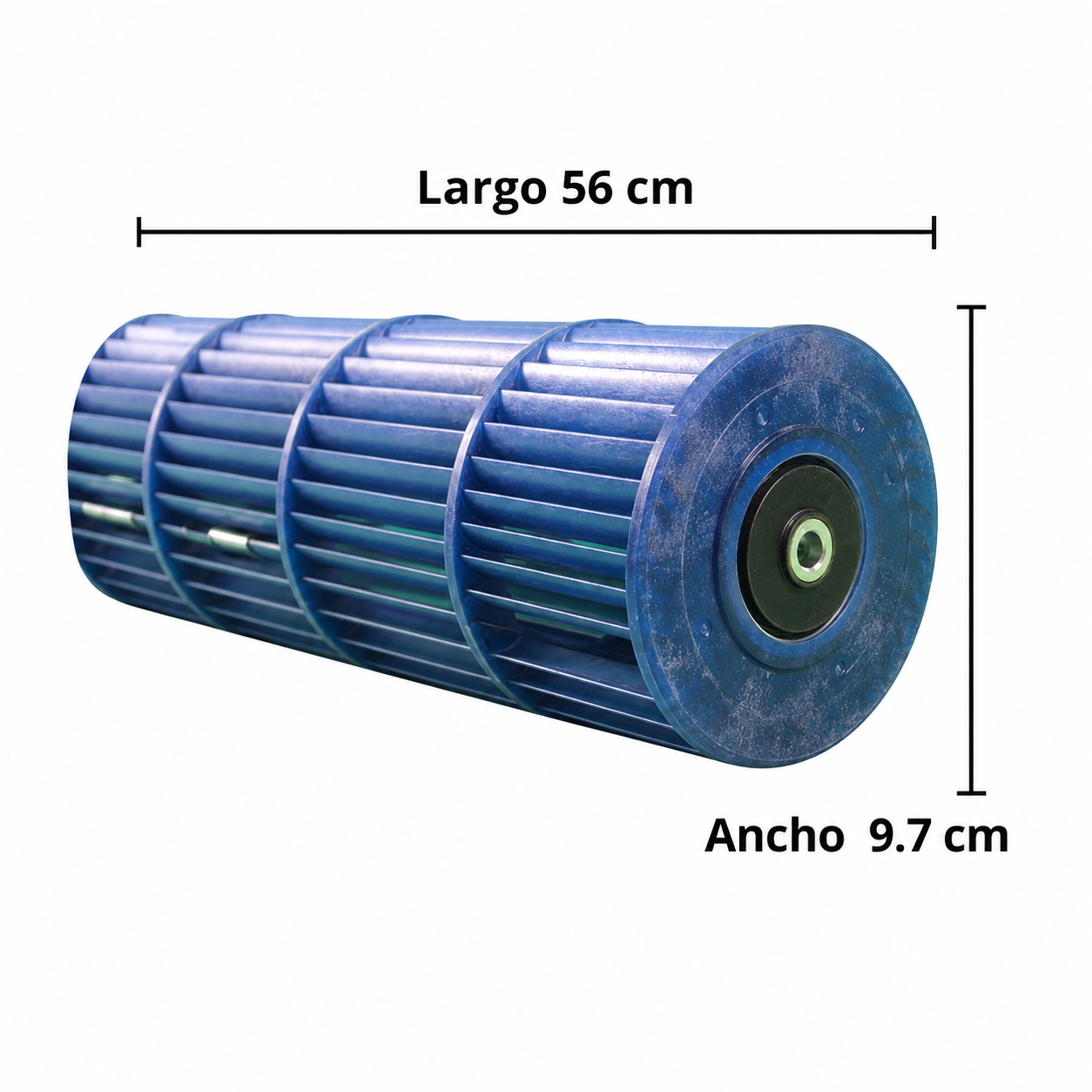 Turbina Evaporador Largo 56 Cm X Ancho 9.7 Cm Interior - 11220513000065