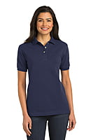 L420 PLAYERA POLO DAMA MC PORT AUTHORITY HEAVYWEIGHT COTTON