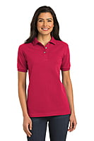 L420 PLAYERA POLO DAMA MC PORT AUTHORITY HEAVYWEIGHT COTTON