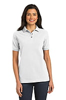 L420 PLAYERA POLO DAMA MC PORT AUTHORITY HEAVYWEIGHT COTTON