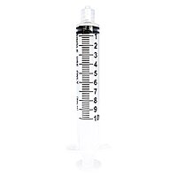 SOL-M 10 mL Luer Lock Syringe, No Needle – General Purpose Medical Syringe 