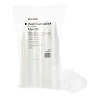 McKesson Drinking Cup 5 oz. Clear Polypropylene Disposable 