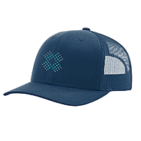 Richardson 112 Trucker Snapback Hat - Emblem Richardson 112 Trucker Snapback Hat - Emblem