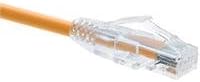 Oncore Clearfit CAT6 Patch Cable, Orange, Snagless, 6FT