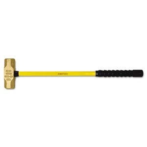 AMPCO SAFETY TOOLS, H-72FG, 10 LB. HAMMER- SLEDGE W/FBG HANDLE