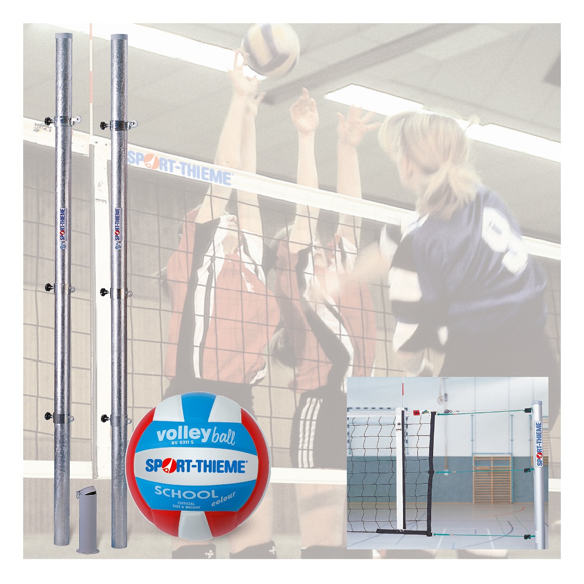 Sport-Thieme "Universal" Volleyball Set