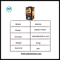 Atlantis Classic 4 lane Tea and Coffee vending machine Atlantis Classic 4 lane Tea and Coffee vending machine