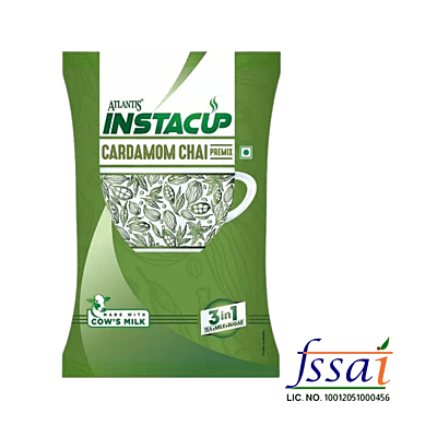 Atlantis Instacup 3 in 1 Instant Cardamom Tea Premix-1000gm-Cardamom Flavor Atlantis Instacup 3 in 1 Instant Cardamom Tea Premix-1000gm-Cardamom Flavor