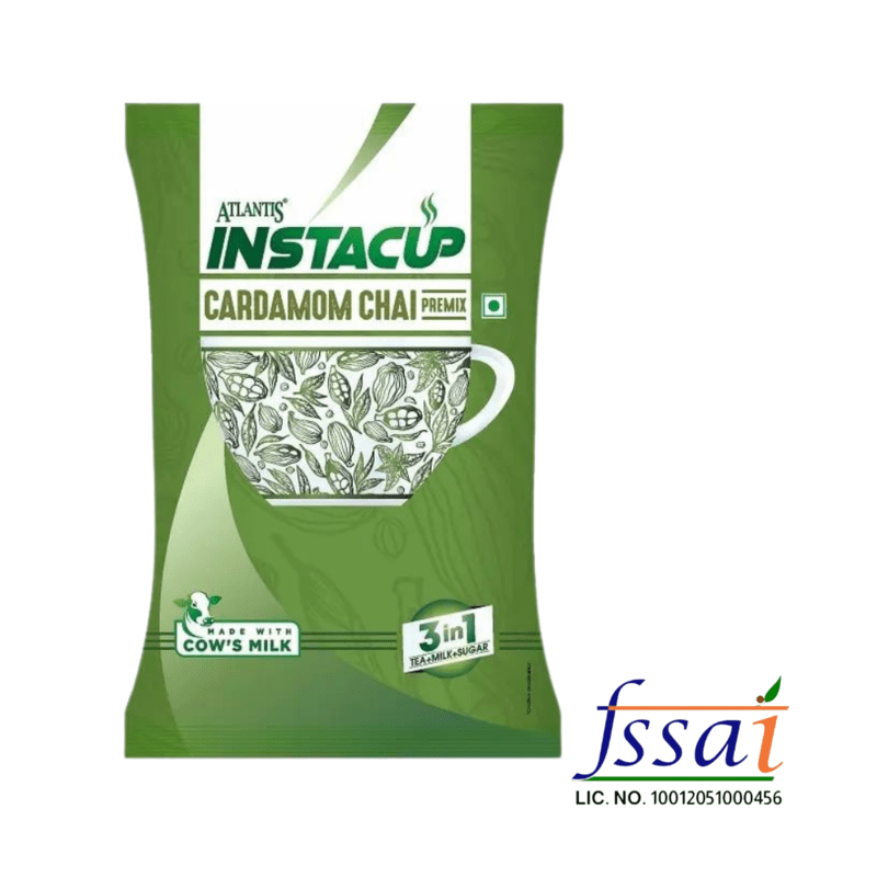Atlantis Instacup 3 in 1 Instant Cardamom Tea Premix-1000gm-Cardamom Flavor