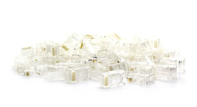 RJ45 Connector (100 in 1) Pack