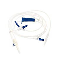 TrueCare™ IV Pump Set 2 Ports 10 Drops / mL 97 Inch Tubing (BX/50EA)