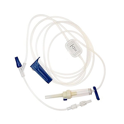 TrueCare™ IV Pump Set 1 Port 10 Drops / mL Filtered 102 Inch Tubing (BX/50EA)