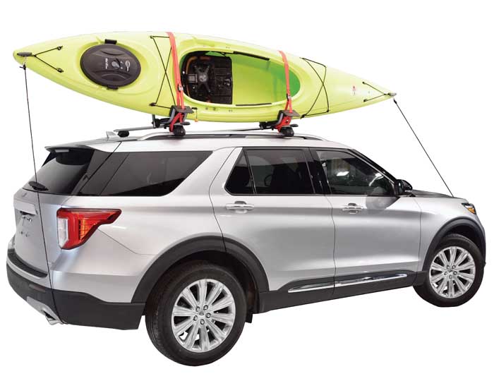Malone Downloader Folding J-Style Kayak Carrier w/Boarding Ramp Malone Downloader Folding J-Style Kayak Carrier w/Boarding Ramp
